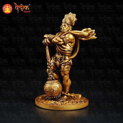 Bahubali HanumanJi Car Dashboard ( 7 Inch Polyresin Idol )